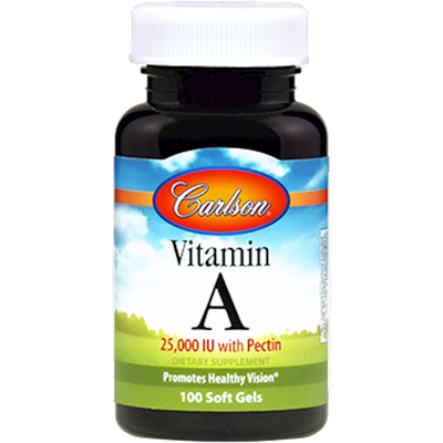 Vitamin A with Pectin 100 caps Curated Wellness