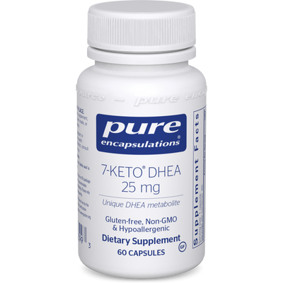 7-Keto DHEA 25 mg 60 vcaps Curated Wellness