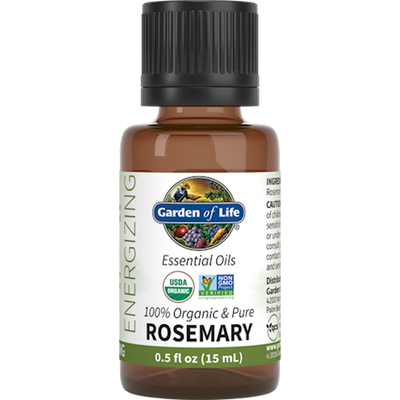 Rosemary Essential Oil Organic .5 fl oz Curated Wellness