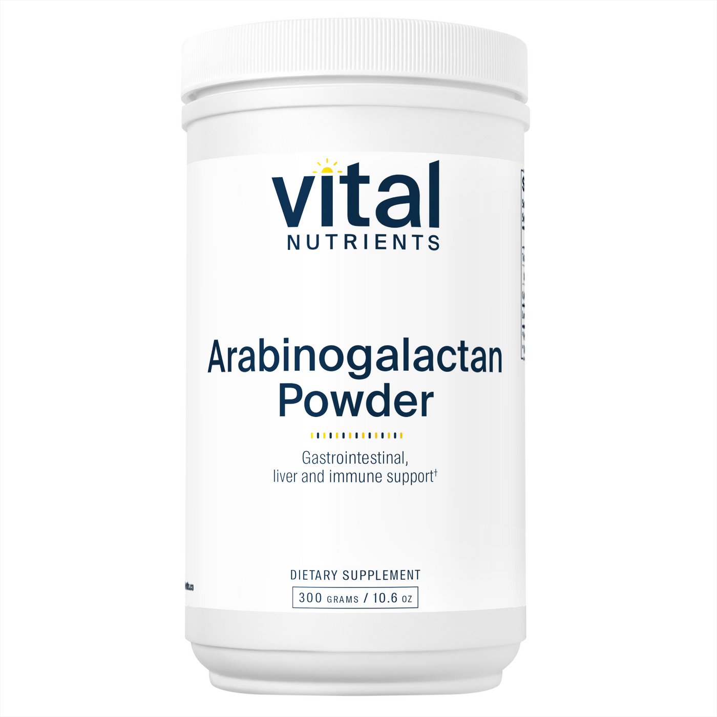 Arabinogalactan Powder 300 gms/10.6 oz Curated Wellness