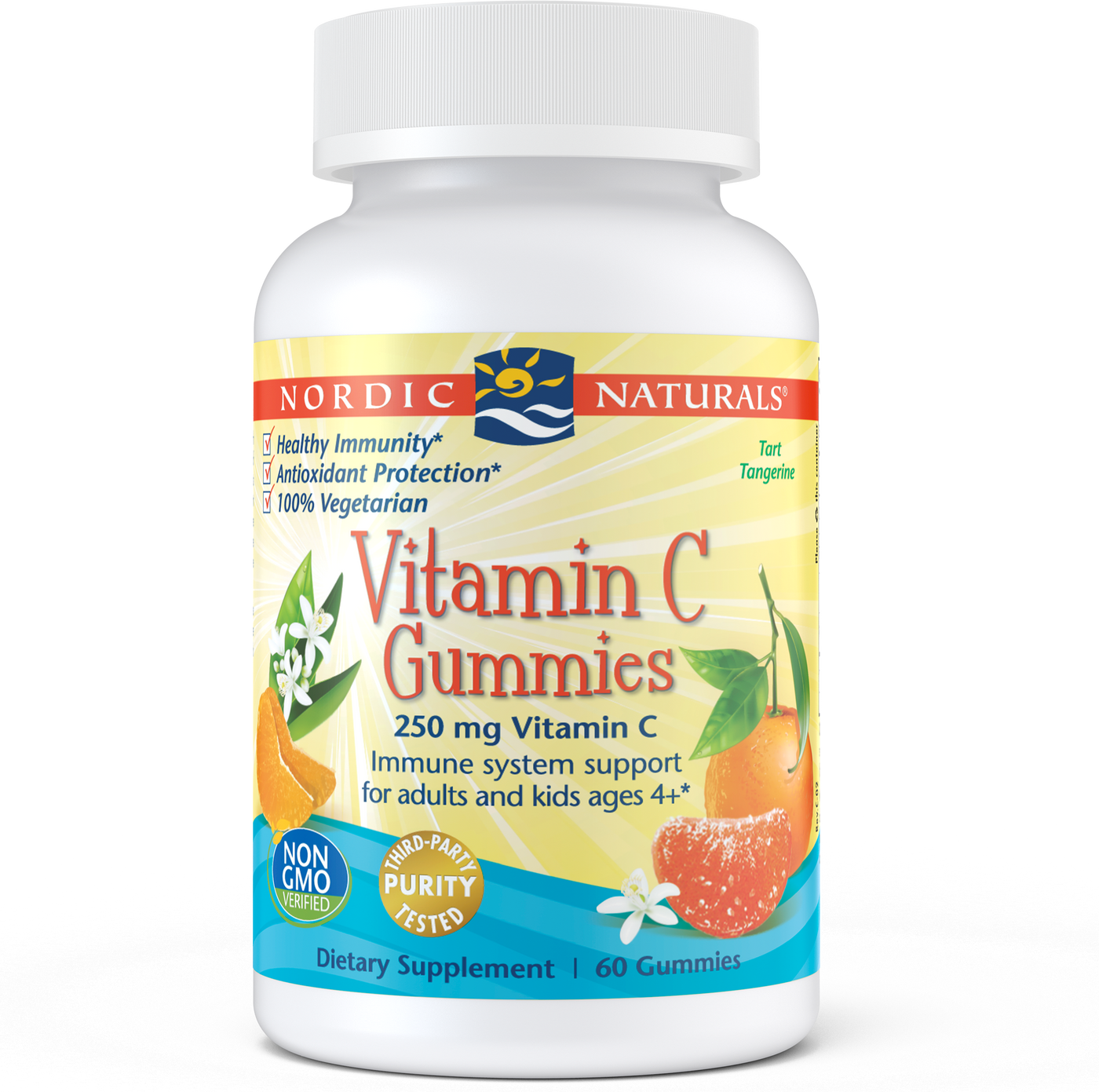 Vitamin C Gummies 250 mg 60 gummies Curated Wellness