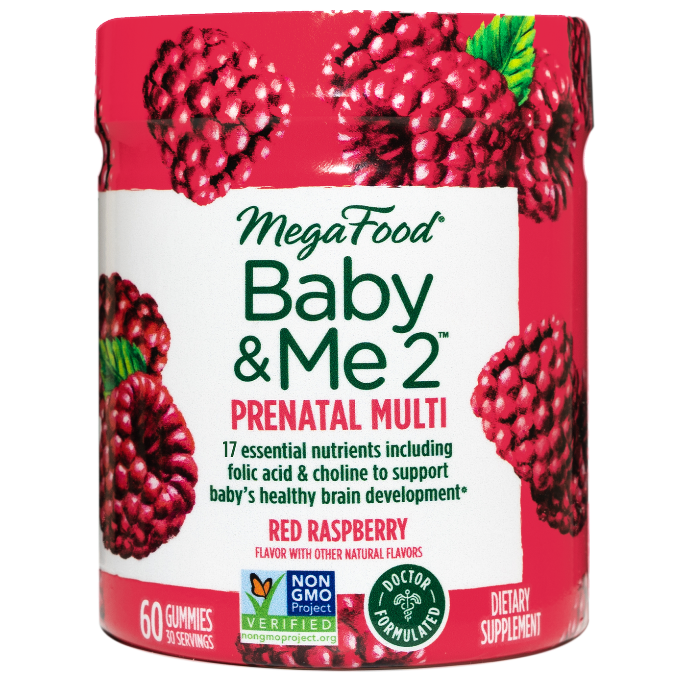 Baby & Me 2 Prenatal Multi Gummies 60 ct Curated Wellness