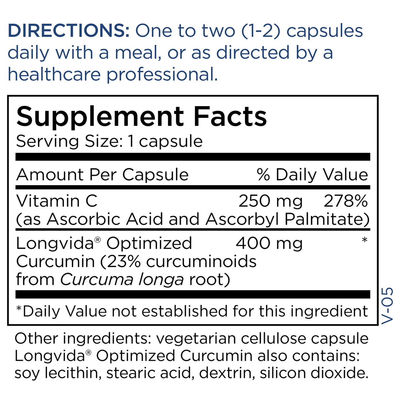 Curcumin + C 60 caps Curated Wellness