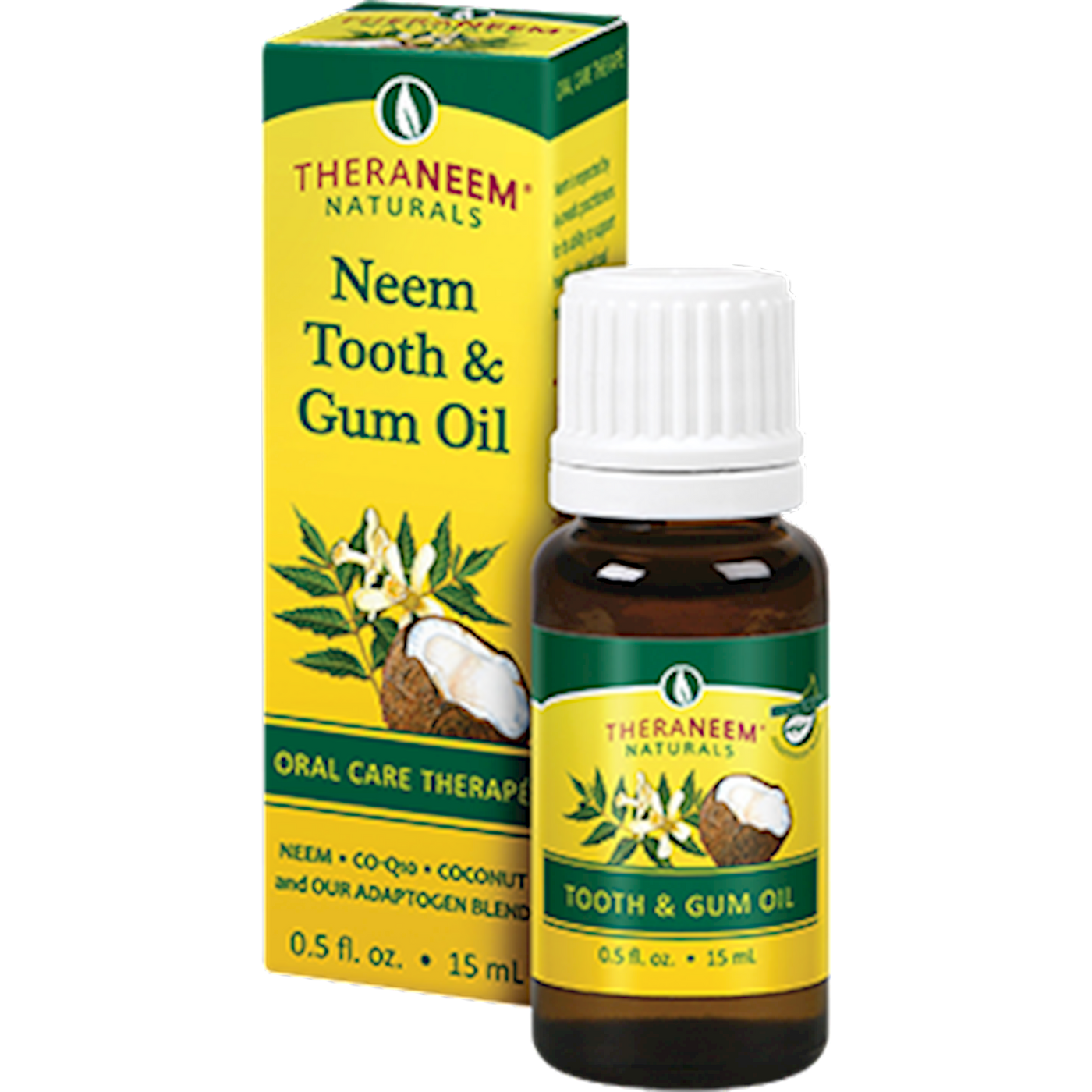 Neem Tooth & Gum Oil .5 fl oz Curated Wellness