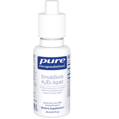 EmulsiSorb K2 D3 liquid  Curated Wellness