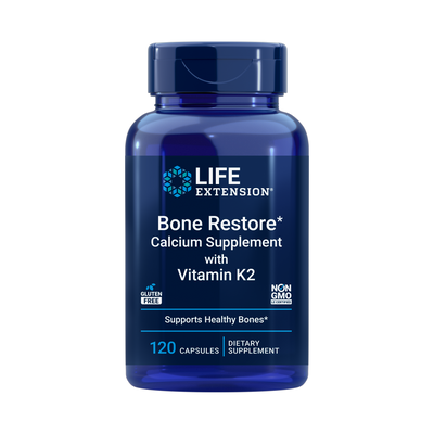 Bone Restore with Vitamin K2 120 caps Curated Wellness