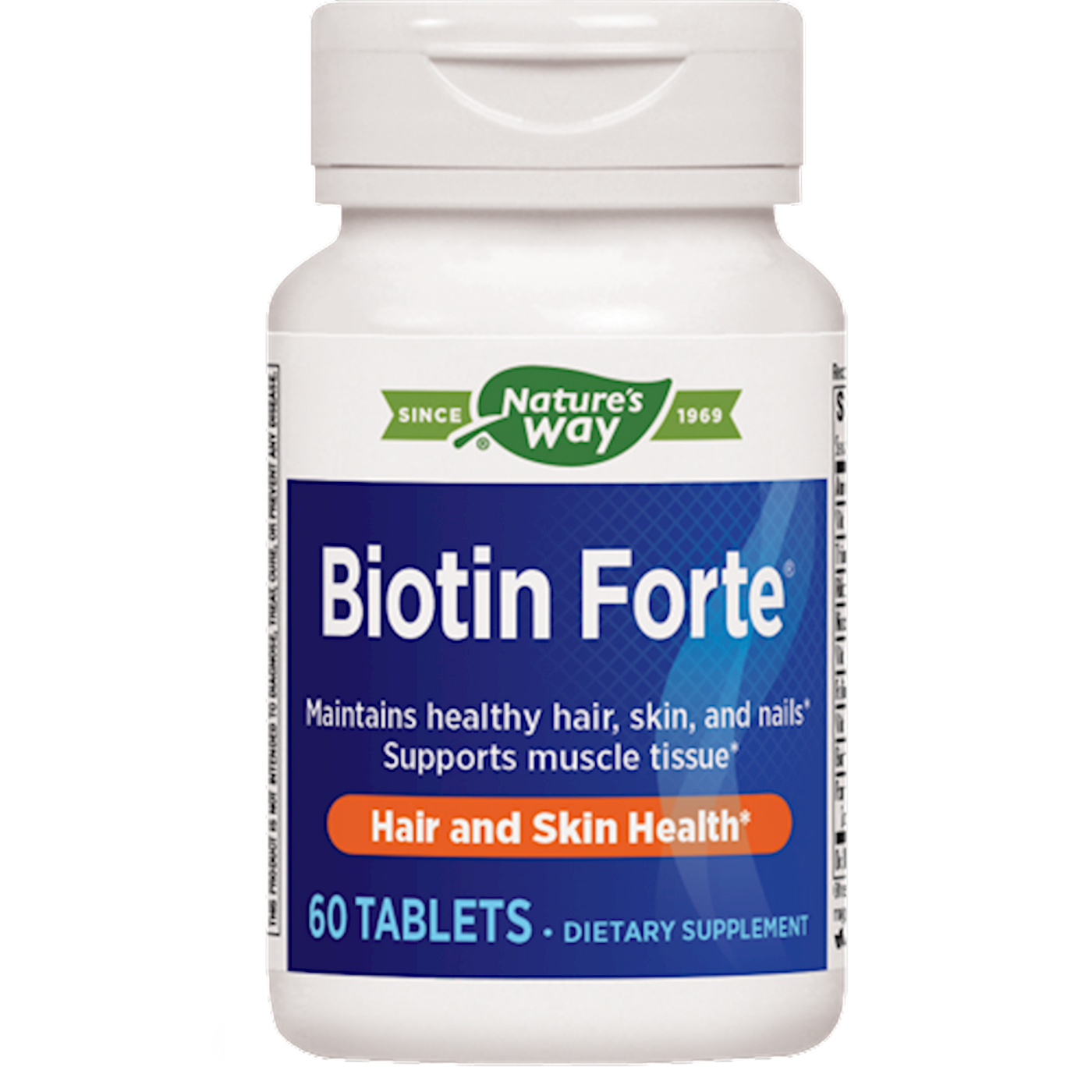 Biotin Forte 5 mg without Zinc  Curated Wellness