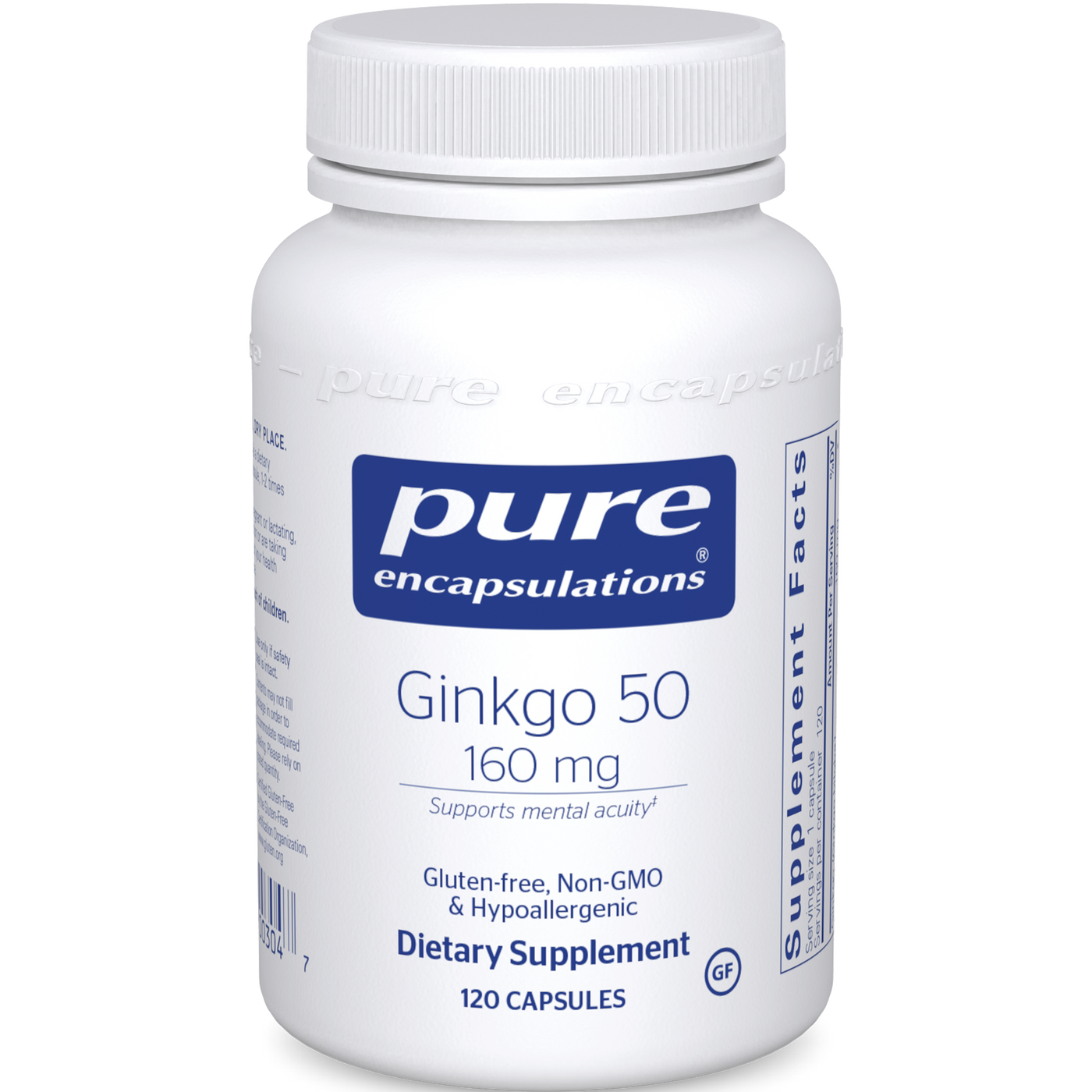 Ginkgo 50 160 mg  Curated Wellness