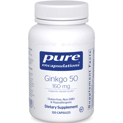 Ginkgo 50 160 mg  Curated Wellness