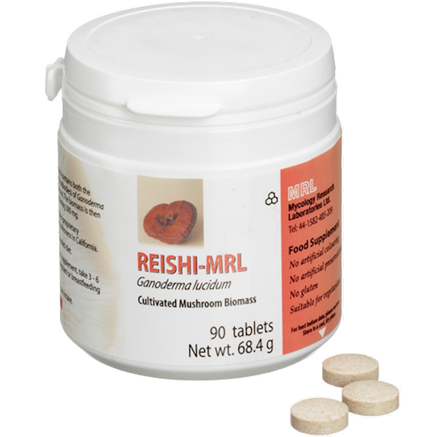 Reishi 500 mg  Curated Wellness
