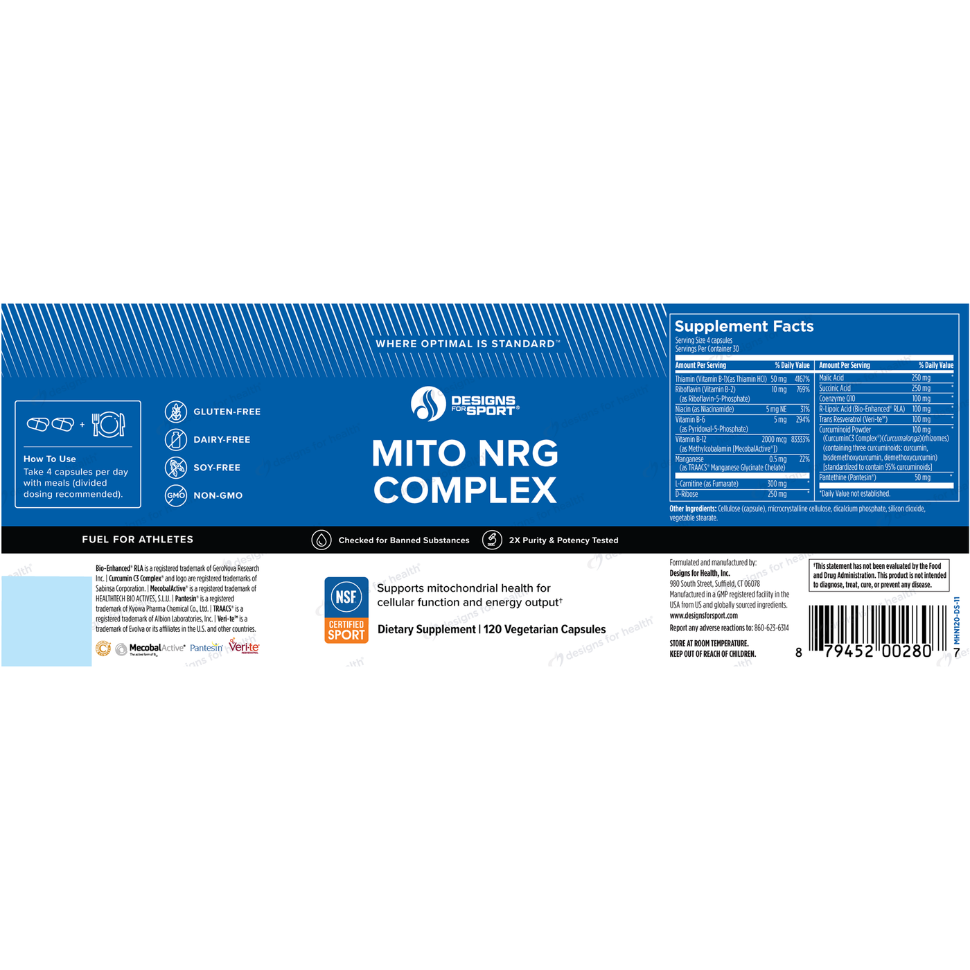 Mito NRG Complex  Curated Wellness