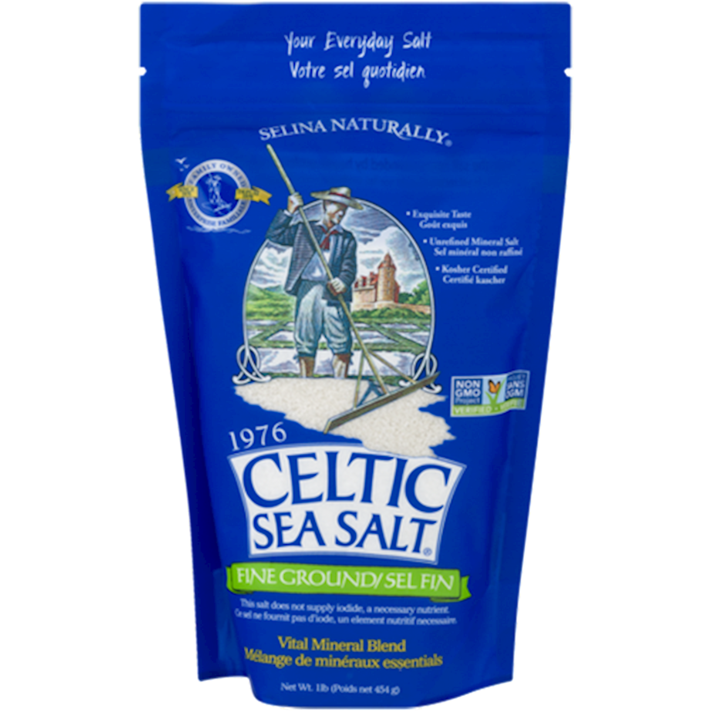 Fine Ground Celtic Sea Salt  Curated Wellness