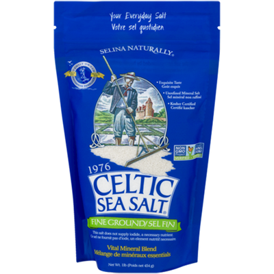 Fine Ground Celtic Sea Salt  Curated Wellness