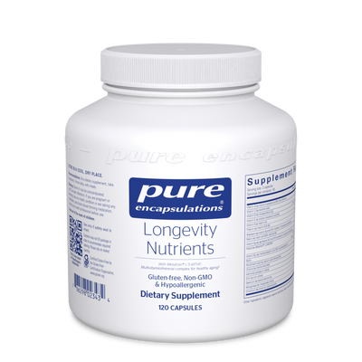 Longevity Nutrients 120 vcaps Curated Wellness