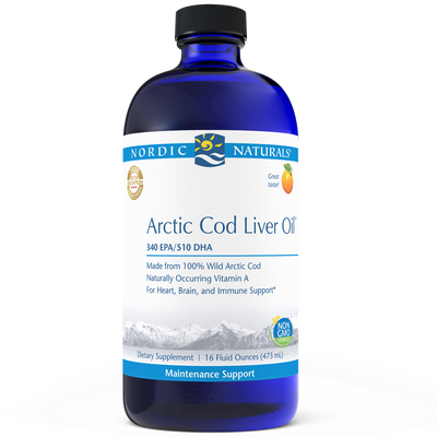 Arctic Cod Liver Oil Orange  Curated Wellness