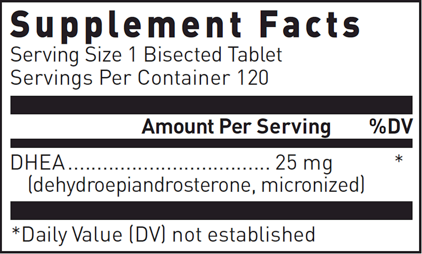 DHEA 25 mg  Curated Wellness