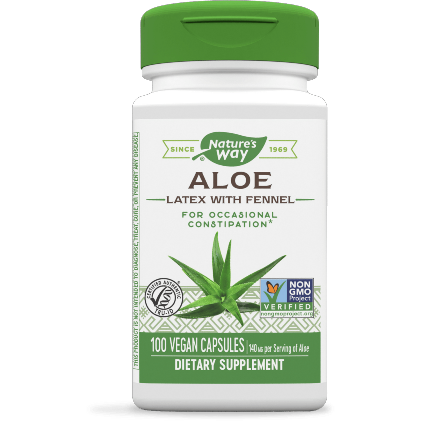 Aloe Vera 100 caps Curated Wellness