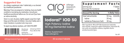 Iodoral 50 mg  Curated Wellness