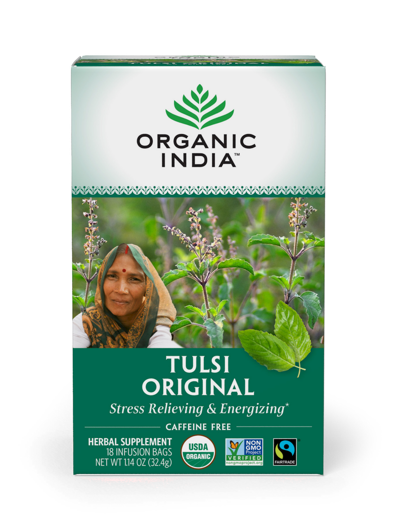 Tulsi Tea Original 18 bags Curated Wellness