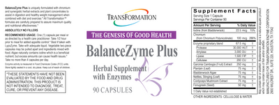 BalanceZyme Plus 90 caps Curated Wellness