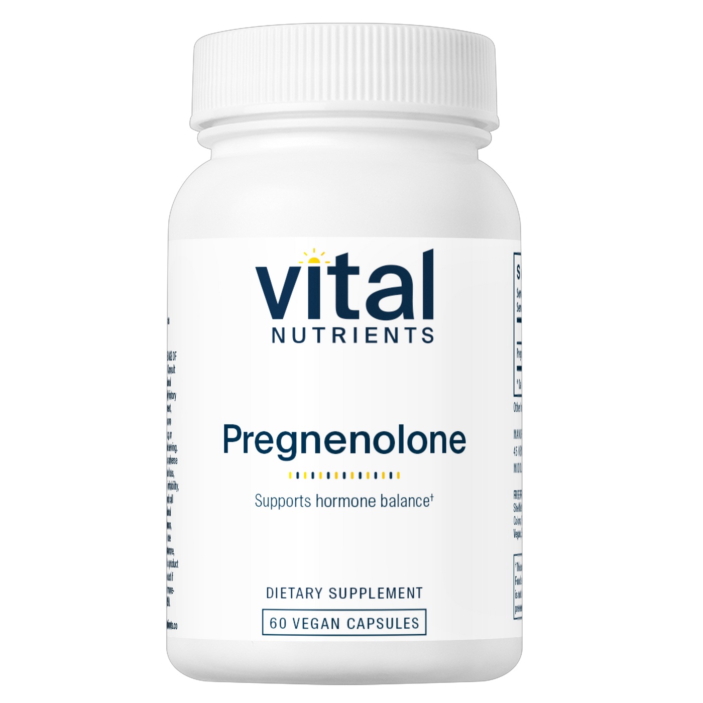 Pregnenolone 60c Curated Wellness