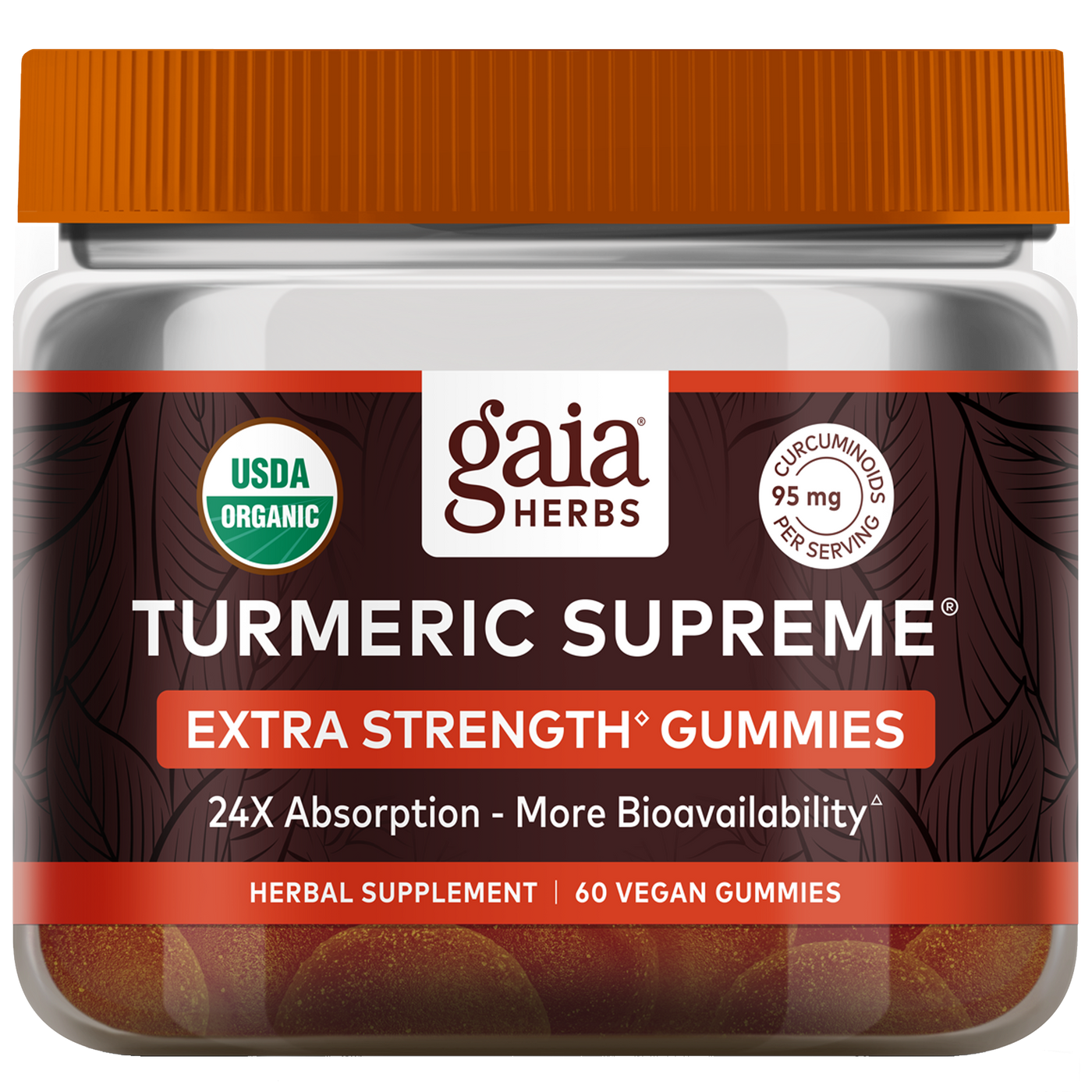 Turmeric Sup Extra Strength 60 gummies Curated Wellness