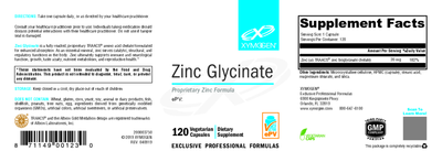 Zinc Glycinate 120 Capsules Curated Wellness