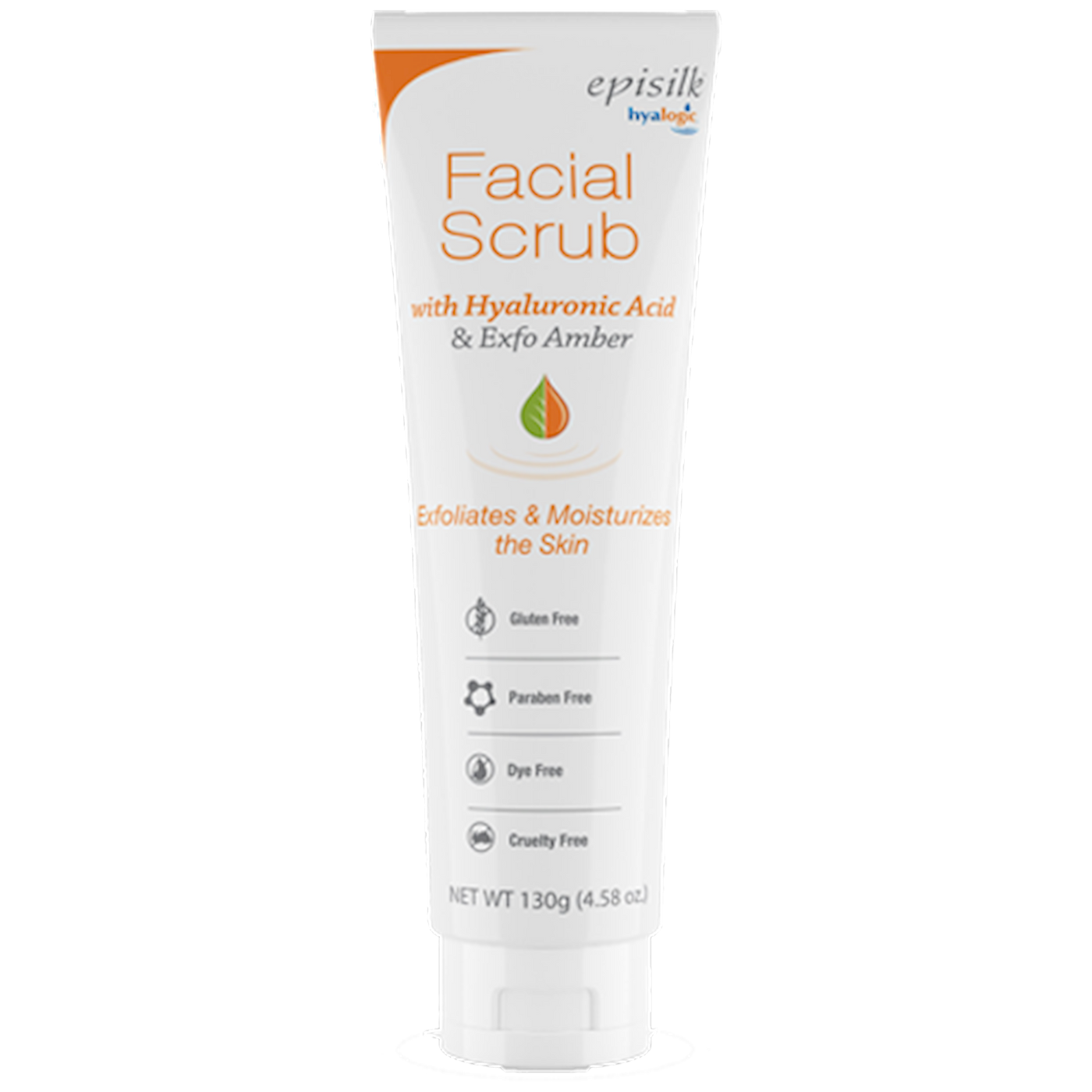 Facial Scrub w/ Hyaluronic Acid  Curated Wellness