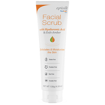 Facial Scrub w/ Hyaluronic Acid  Curated Wellness