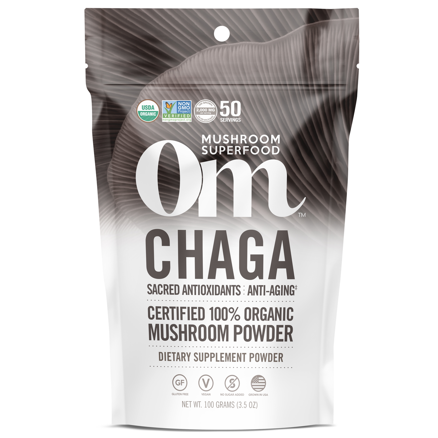 Chaga 100 g Curated Wellness