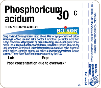 Phosphoricum acidum 30C 80 plts Curated Wellness