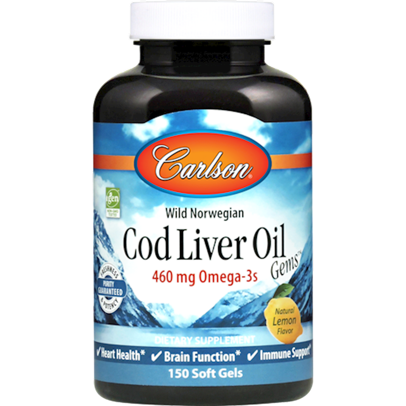 Cod Liver Oil 460 mg  Curated Wellness