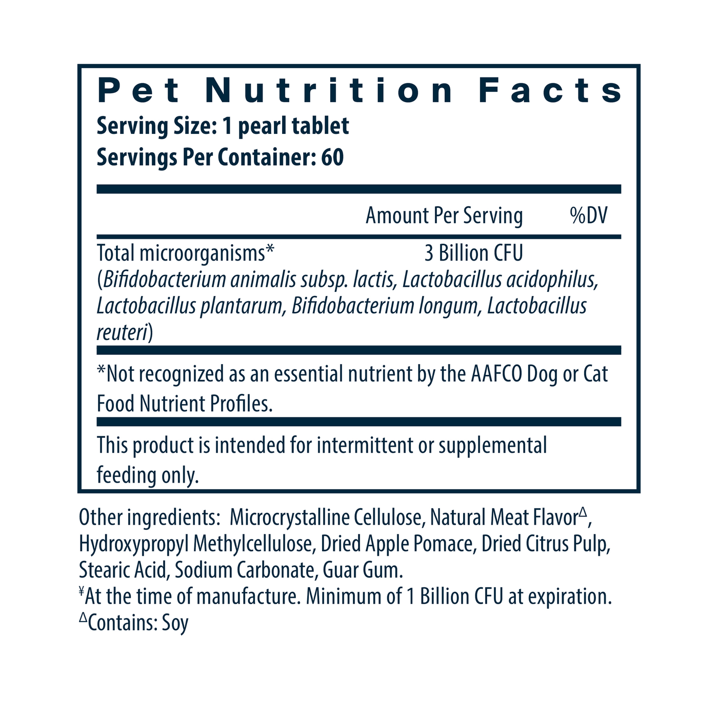 Hyperbiotics Pro-Pets™ Probiotic 60 ct Curated Wellness