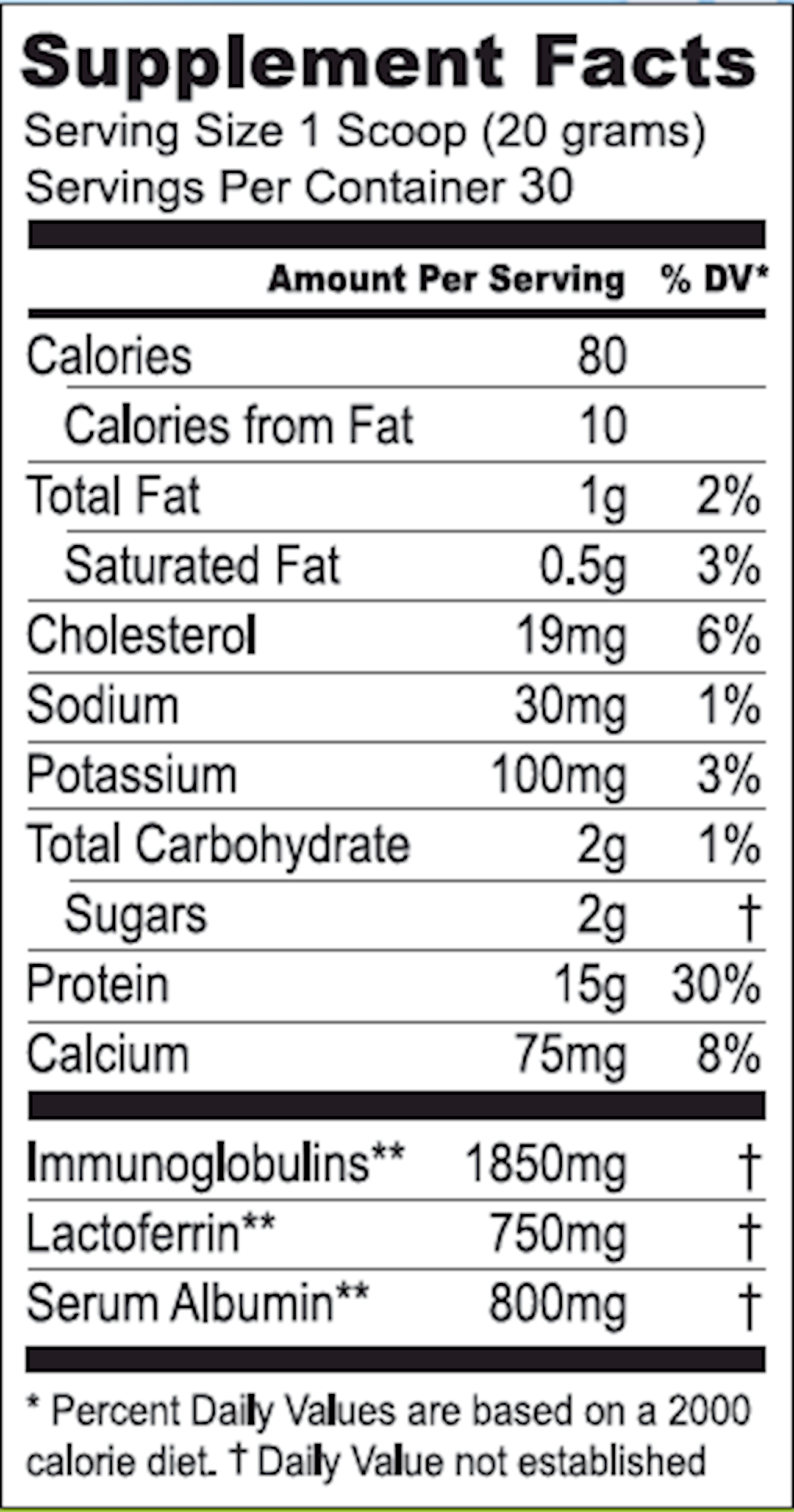 Vital Whey Natural Vanilla ings Curated Wellness