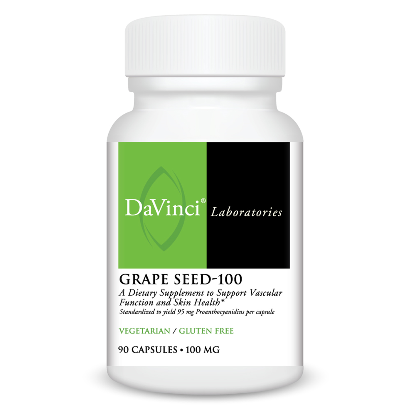 Grape Seed-100 100 mg 90 vegcap Curated Wellness