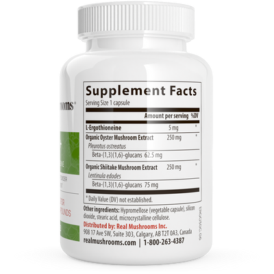 Ergo+ L-Ergothioneine Capsules 60c Curated Wellness