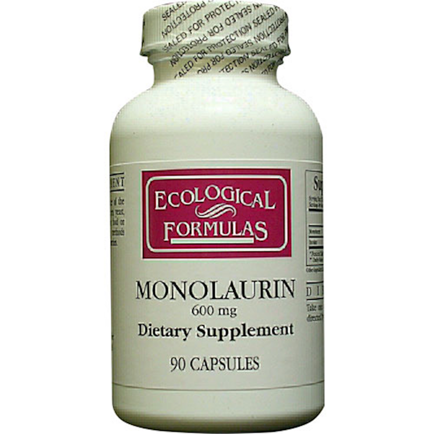 Monolaurin 600 mg  Curated Wellness