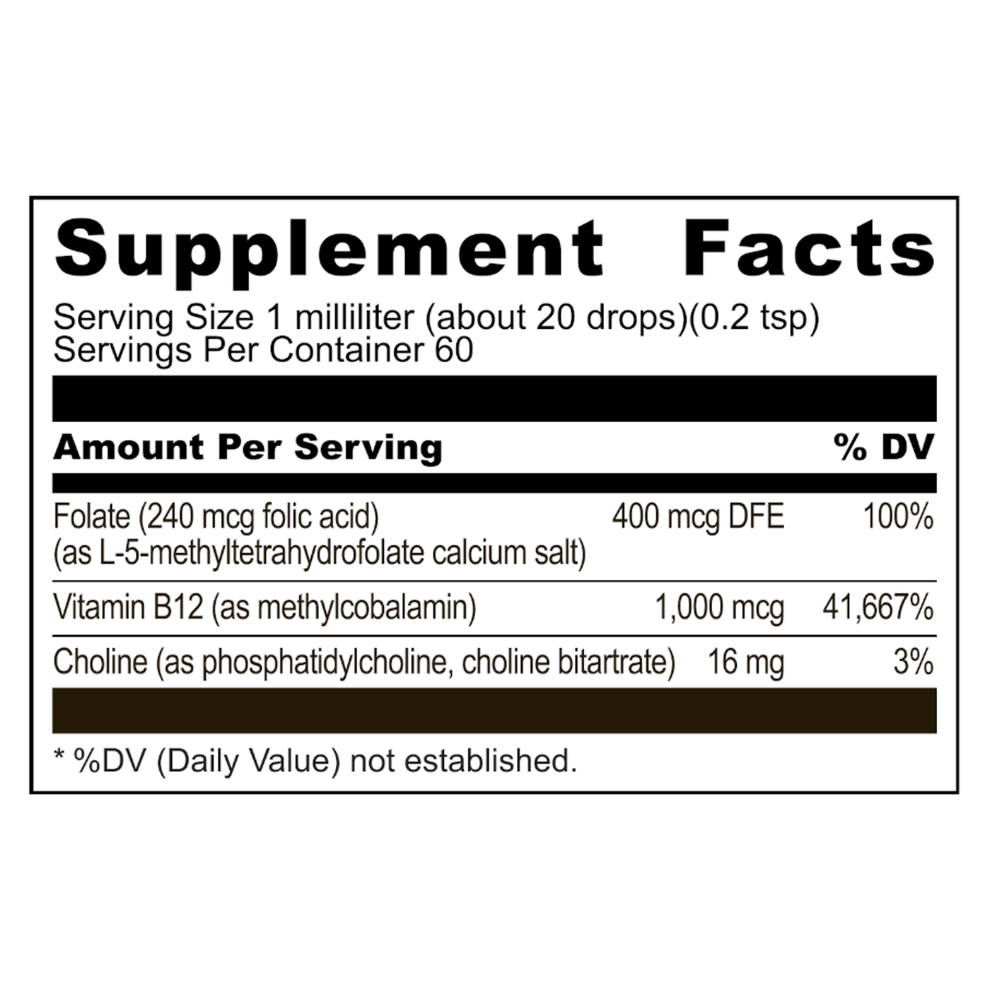 Liposomal B12 Methylfolate  Curated Wellness