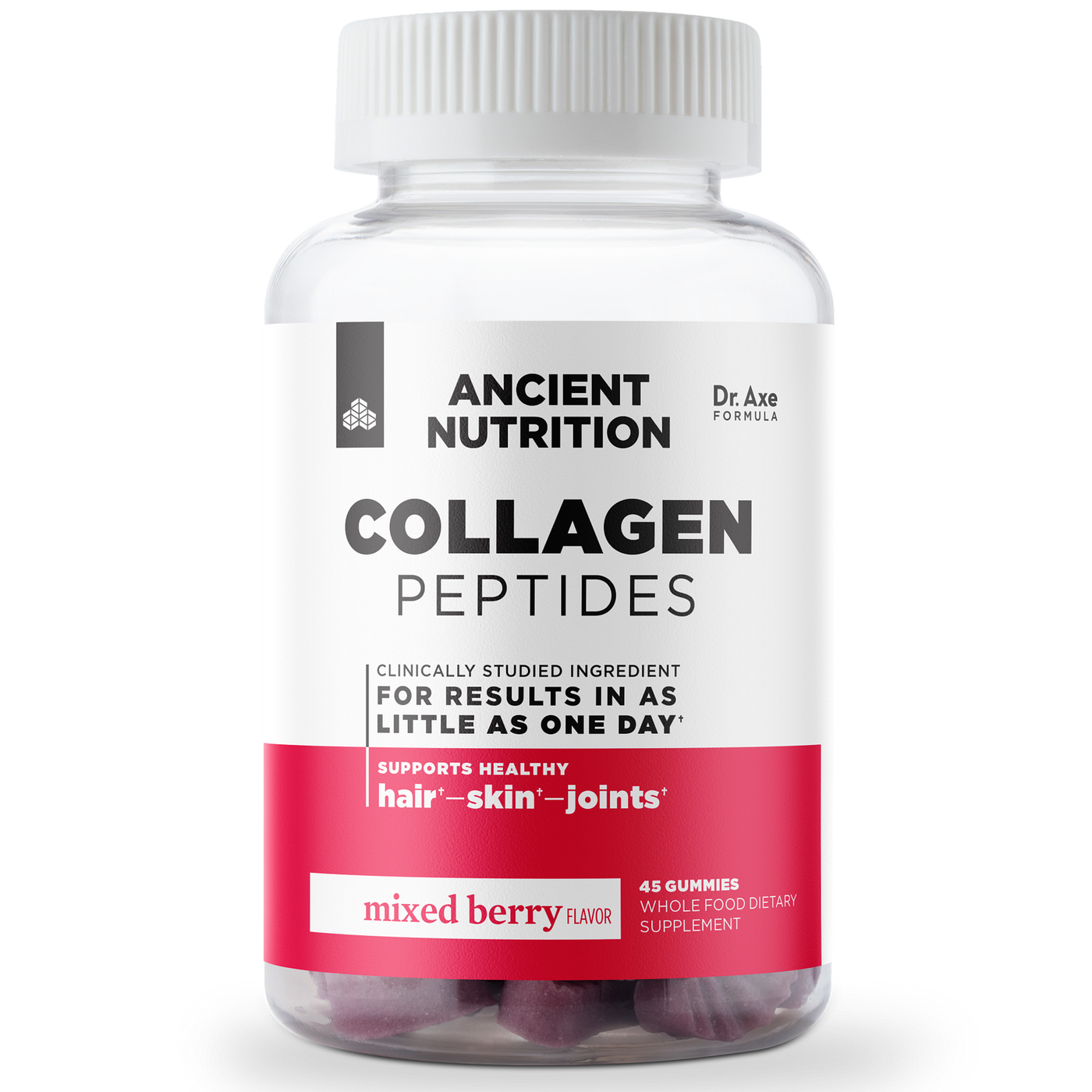 Collagen Peptides Gummies - 45 ct Curated Wellness