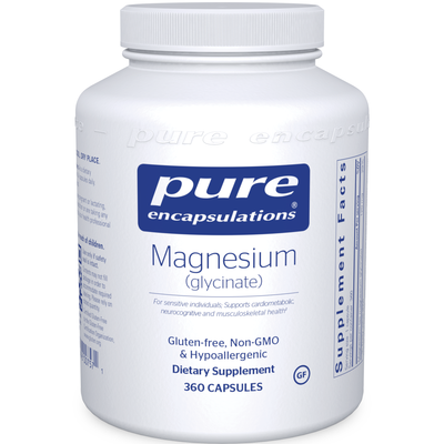Magnesium (glycinate) 120 mg 360 vcaps Curated Wellness