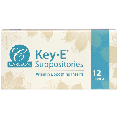 Vitamin E Suppositories  Curated Wellness