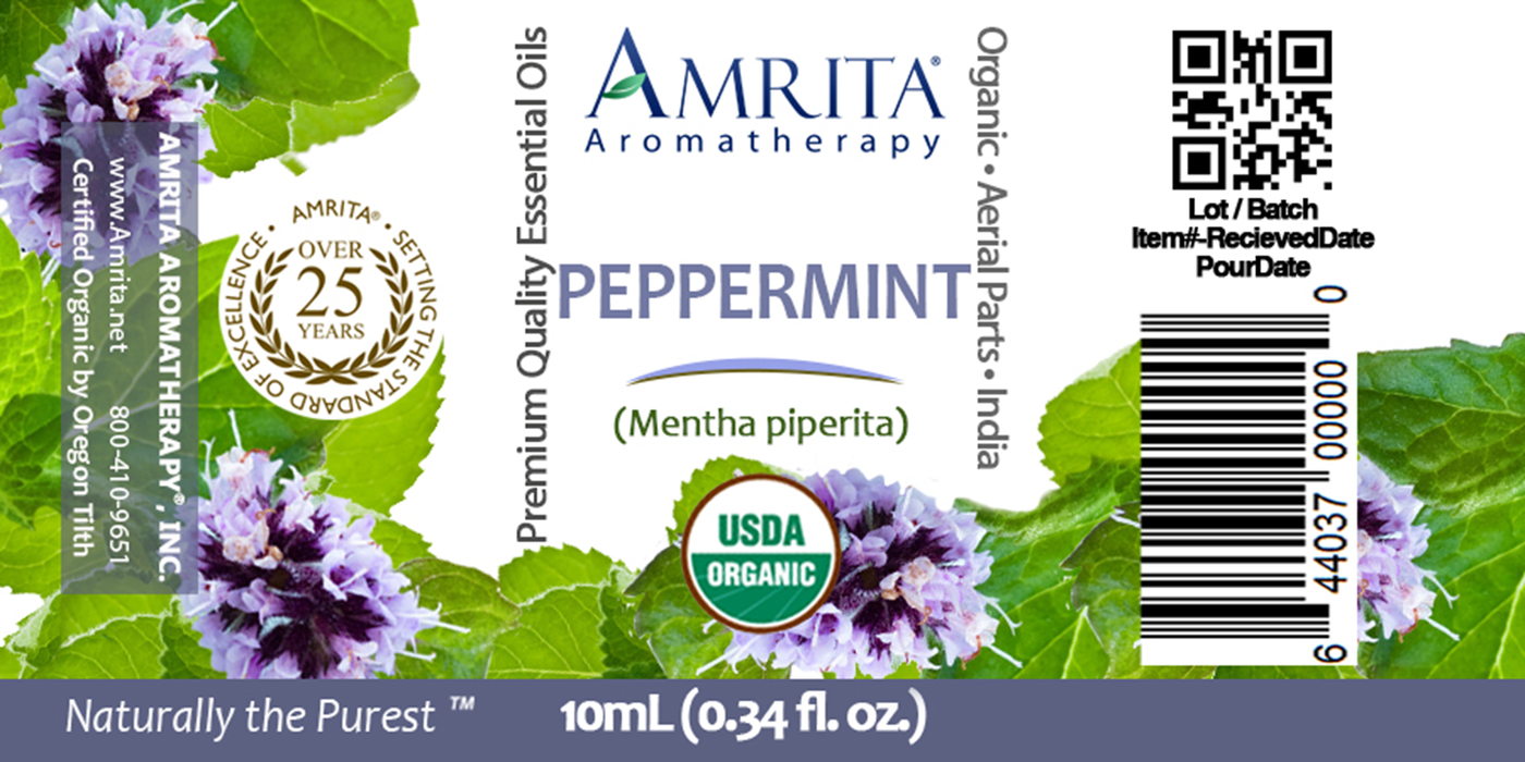 Organic Peppermint 10 ml Curated Wellness