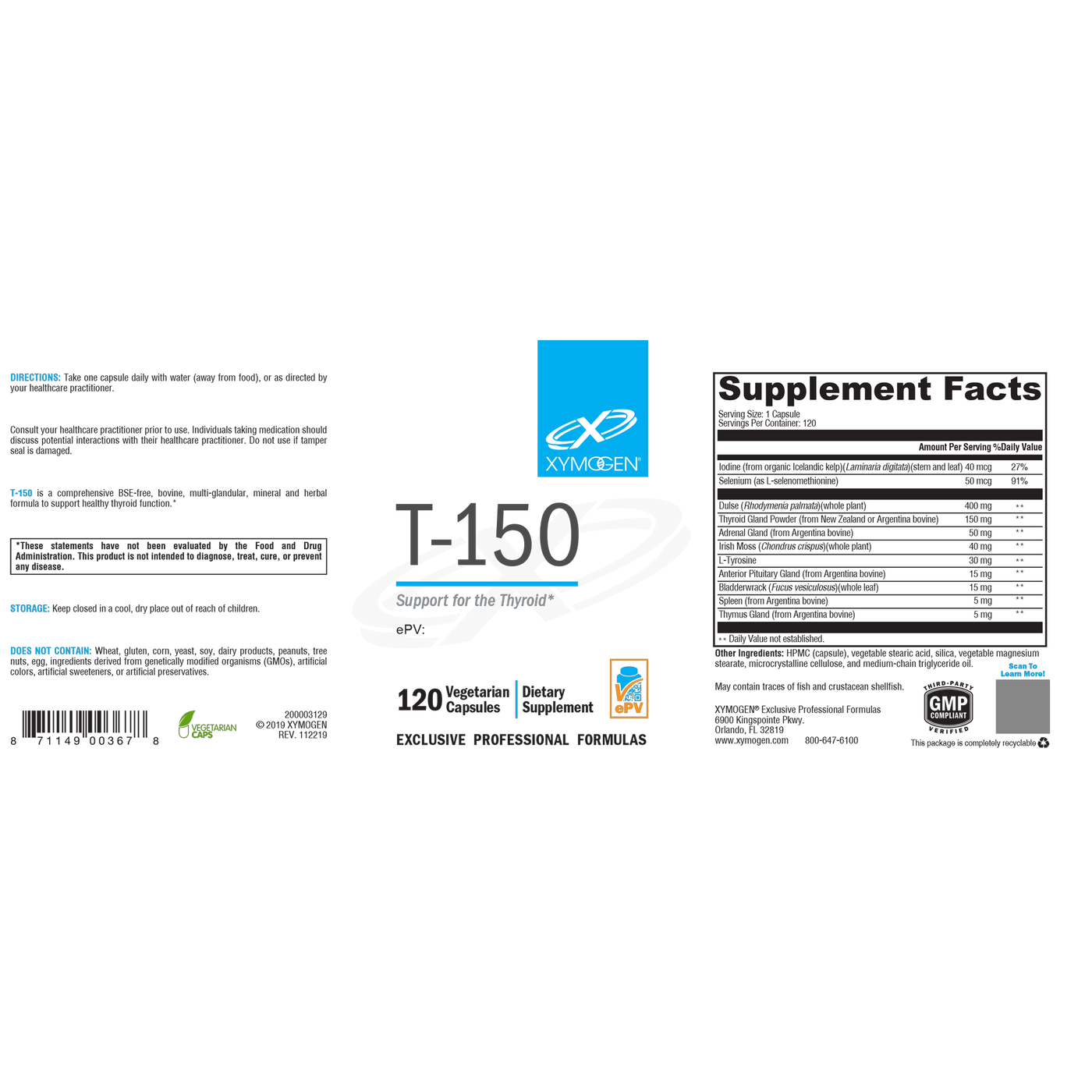 T-150 120c Curated Wellness