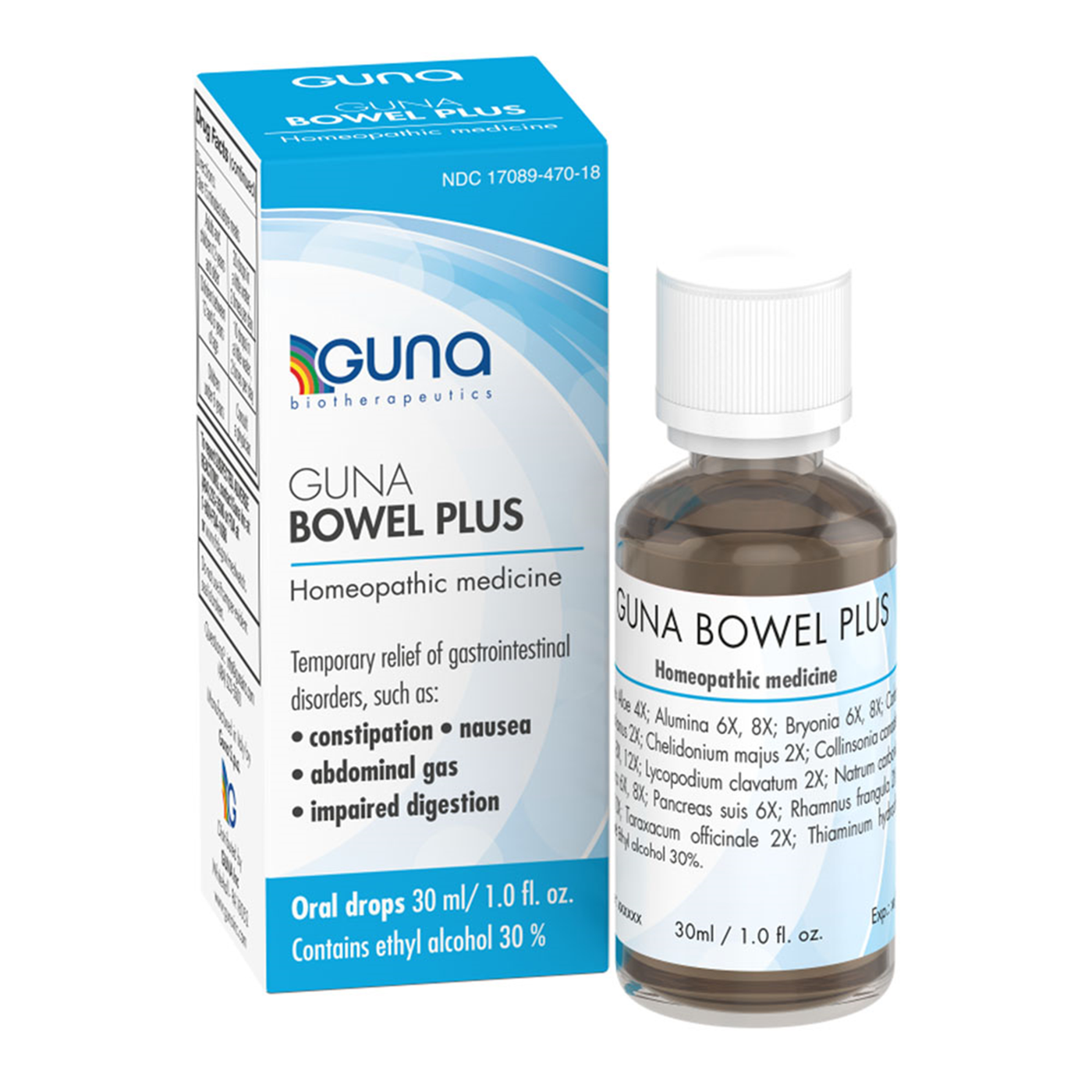 GUNA BOWEL PLUS 1 fl oz Curated Wellness