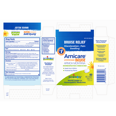 Arnicare Bruise Tablets 60 ct Curated Wellness