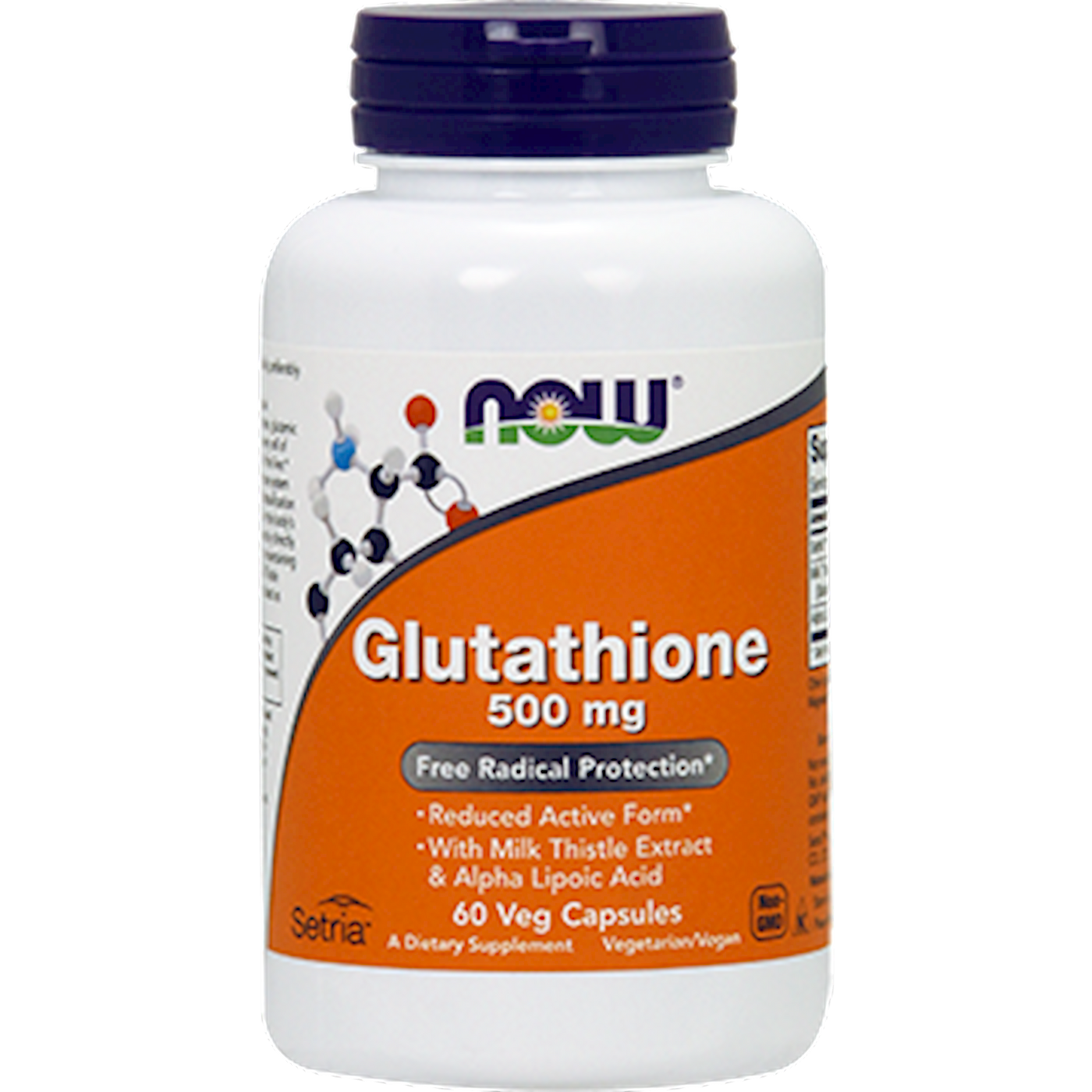 Glutathione 500 mg 60 vcaps Curated Wellness