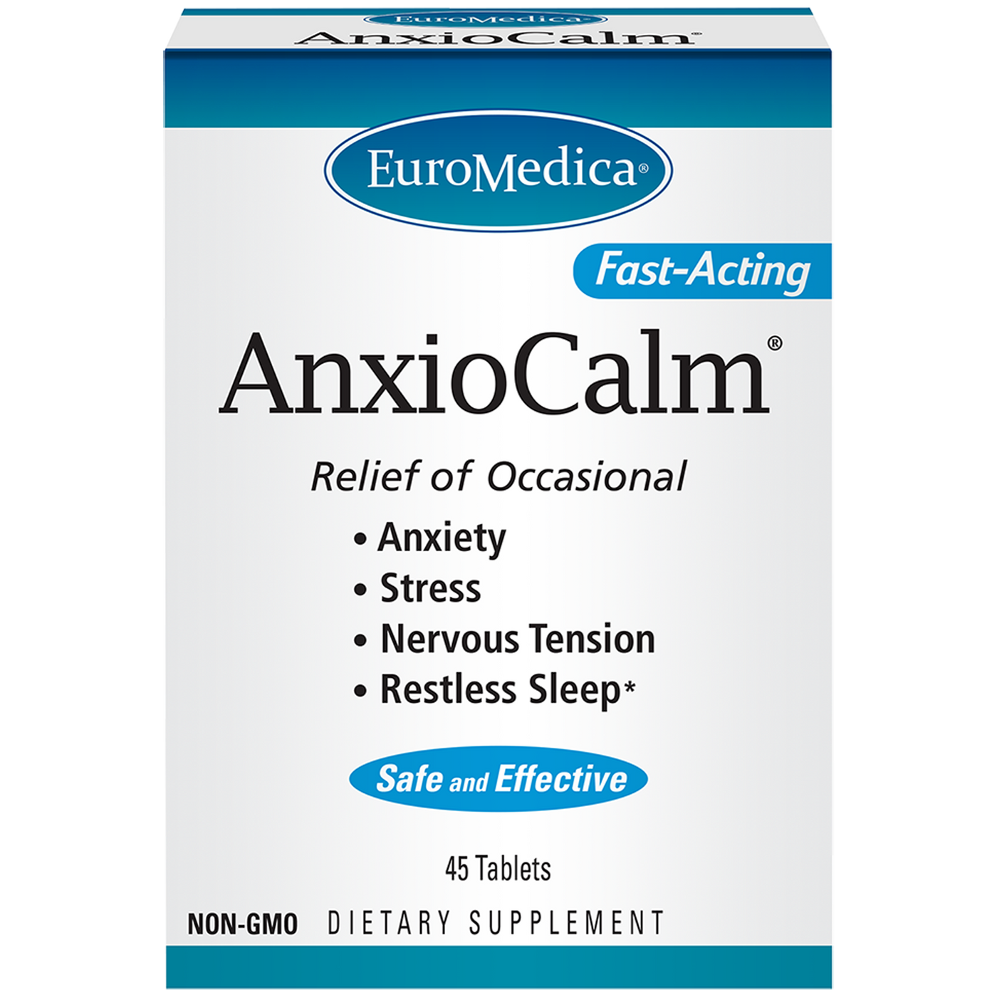 AnxioCalm 45 Tabs Curated Wellness