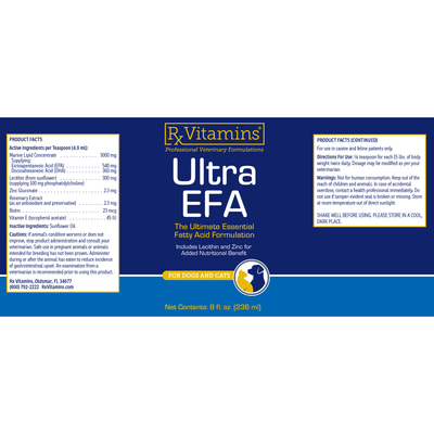 Ultra EFA for Dogs & Cats  Curated Wellness