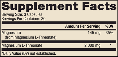 Magnesium L-Threonate  Curated Wellness