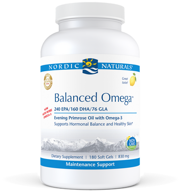 Balanced Omega Combination 180 gels Curated Wellness